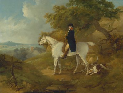 George Morland en su cazador de Thomas Hand